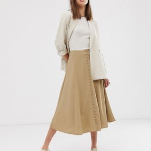 Asos weekday midi skirt
